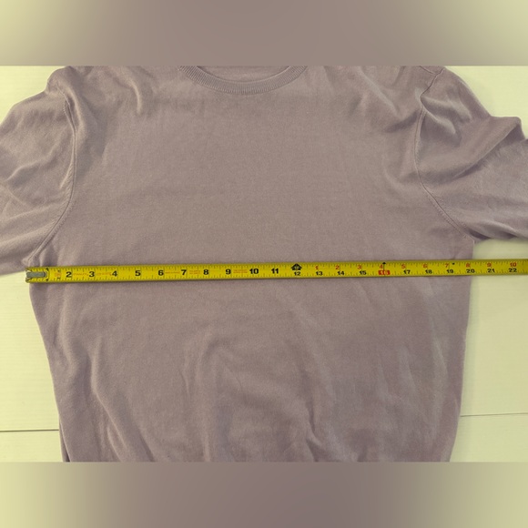 Ralph Lauren Purple Label - Purple Cashmere Crew Neck Sweater - Picture 5 of 6